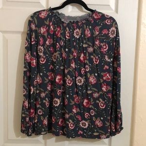 Loft long sleeve blouse